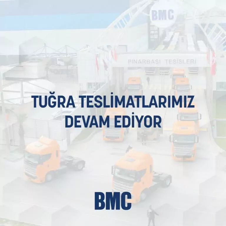 OUR TUĞRA DELIVERIES CONTINUE WITHOUT SLOWING DOWN